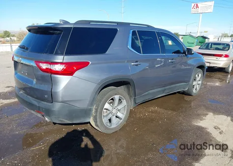 2021 Chevrolet Traverse Awd Lt Leather из США, поврежденный, VIN 1GNEVHKW4MJ214536